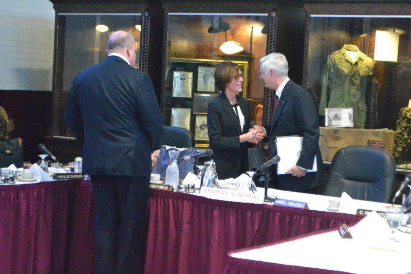 Regents approve OU Armory renovation; OU finances improve, Gallogly reports